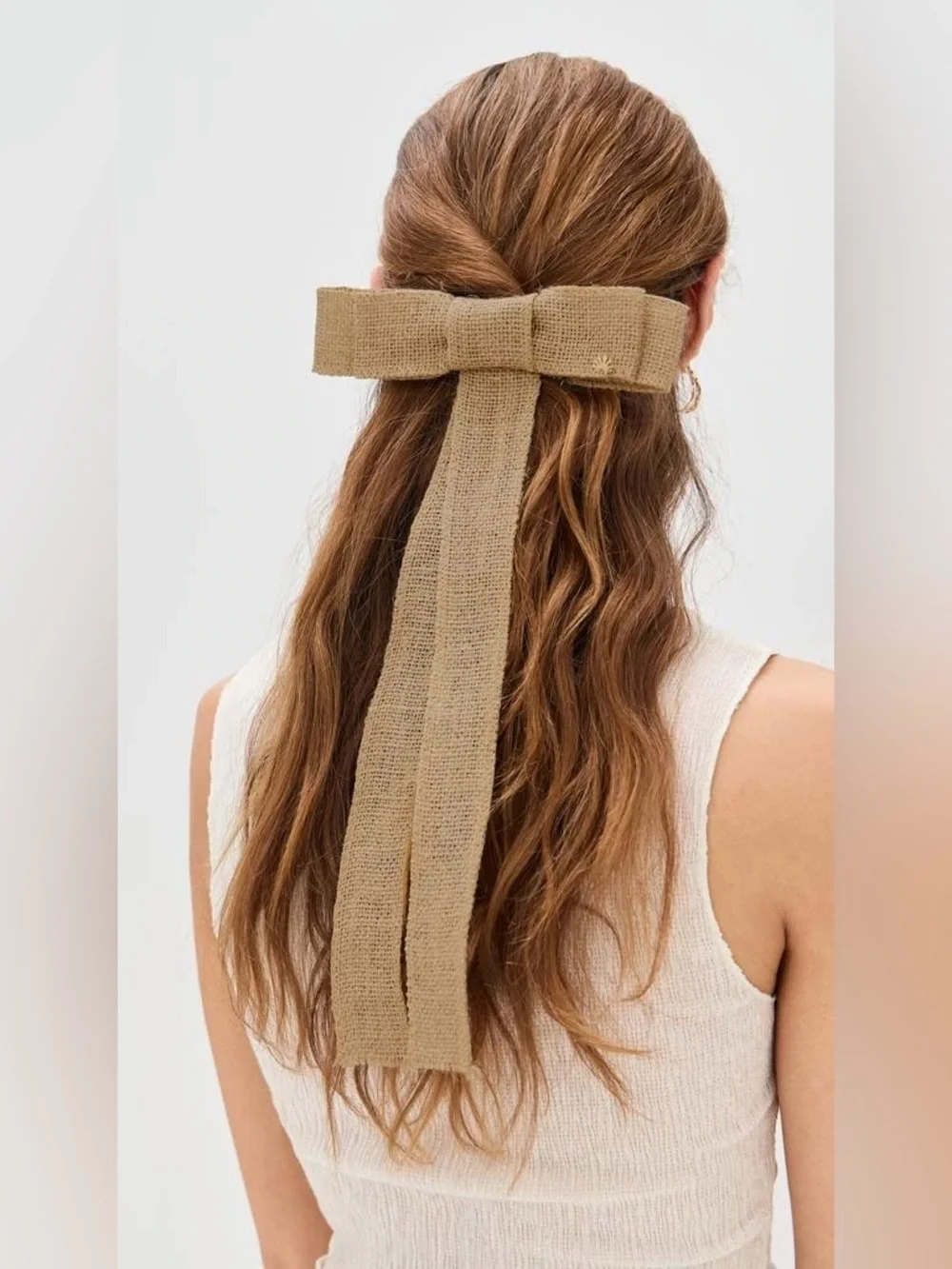LELE SADOUGHI Raffia Jane Bow Barrette